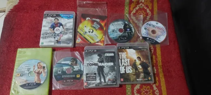 Jogos de play 3 cada 1 tem um valor