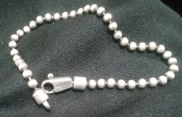 Pulseira Cronos da Vivara, em prata 925