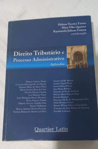 Livro Direito Tributário e Processo Adiministrativo Aplicados