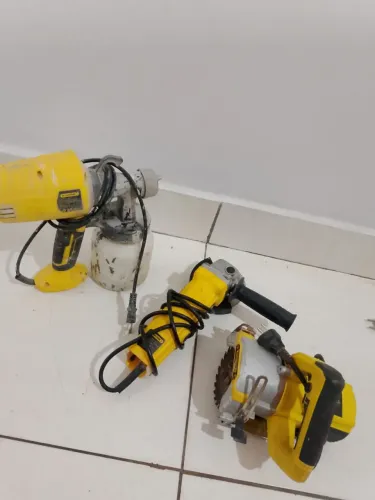 Makita lixadeira e pistola de pintura elétrica 