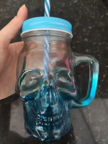 Copo personalizado de caveira