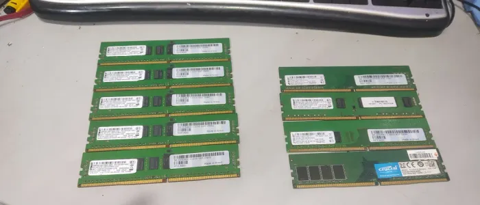 1 MEMÓRIA DDR4 OU LOTE - SERVIDOR e DESKTOP - ECC REG + UDIMM  X99