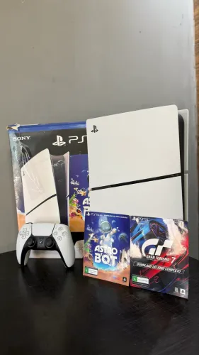 PlayStation/PS5 Slim - 1TB (Mídia Digital)