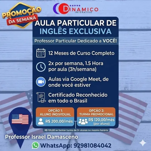 Curso de Inglês Completo 