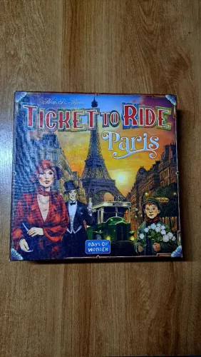 Ticket to Ride Paris - Jogo de Tabuleiro