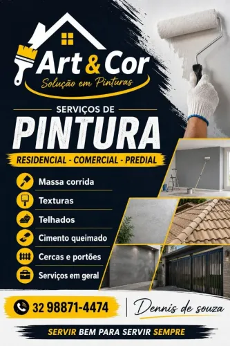 Serviço gerais, chama no zap *