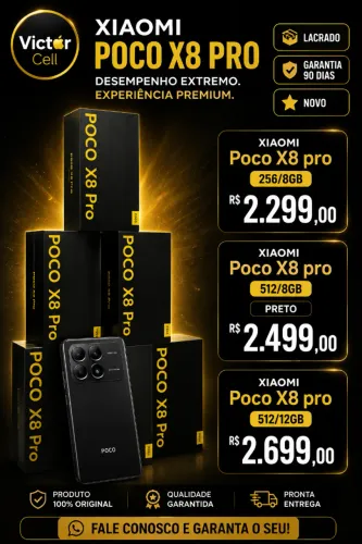 Poco X8 Pro | Lacrado | Novo | Garantia
