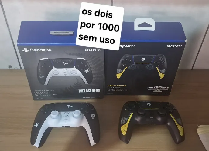 Controle the last + helldivers 2 ps5