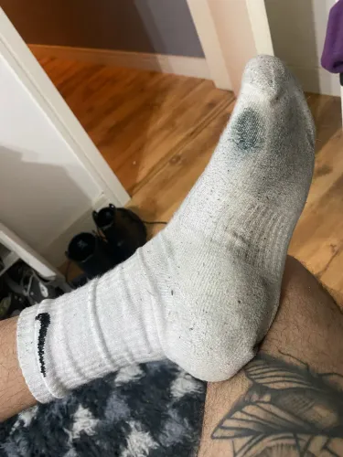 Meia Usada Nike Branca Tam 40/41 Masculina