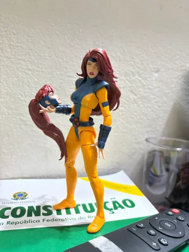 Jean Grey Marvel Legends completa do Pack de três