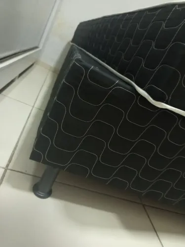 Cama box casal combase e colchão
