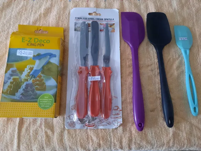 Utensílios para Cozinha (Espátula silicone, etc)