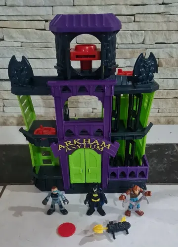 Prisao arkham asylum batman imaginext