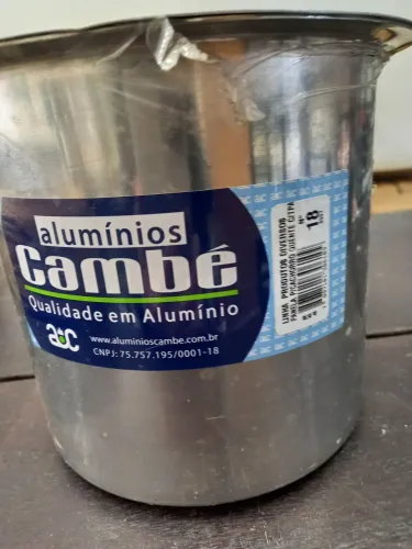 Panela para cachorro quente com tampa N° 18 ou N° 16