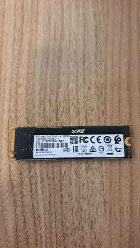 NVME XPG 256gb