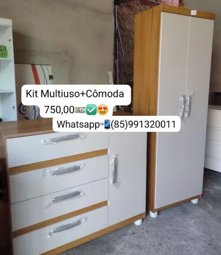 Multiuso e cômoda disponível para entrega levamos montado da fábrica.