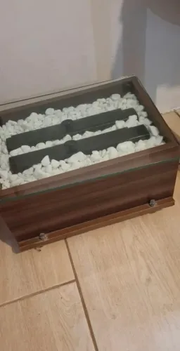 Aquecedor lareira ecológica