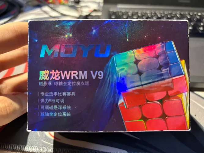 Cubo Mágico 3X3X3 MOYU Weilong WRN V9 Maglev Ball Core