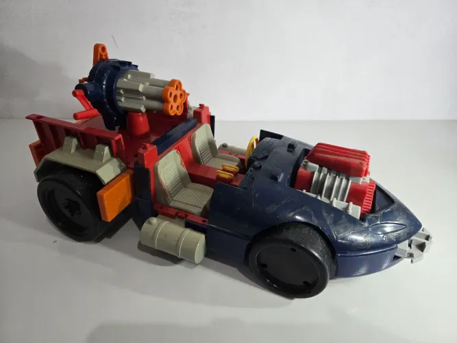 Carro Destruidor Robôs Crash Anos 90 Original Estrela