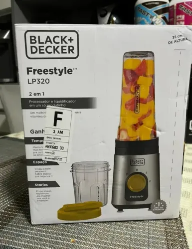 Liquidificador e Processador Black Decker LP320 com 2 Jarras