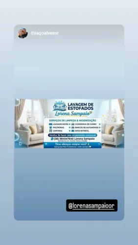 Lavagem de Sofá