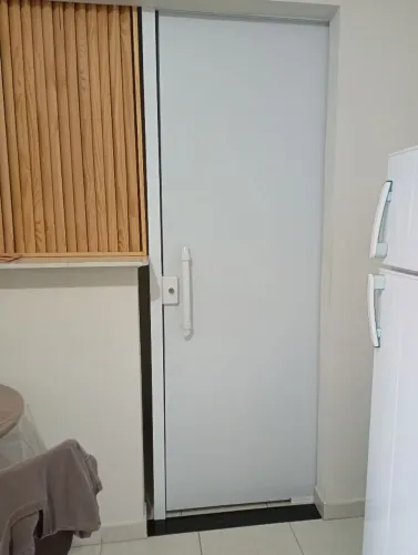 Porta de vidro completa!