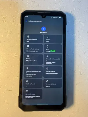 Celular Indestrutível - DOOGEE S200