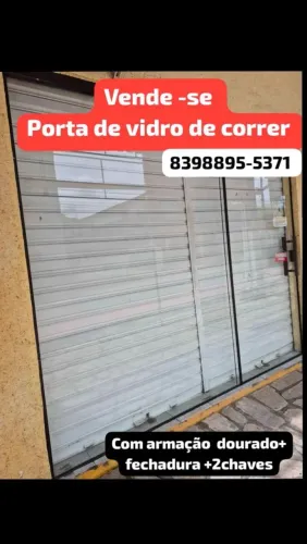 Porta de vidro
