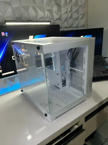 GABINETE Branco GAMER Mid TOWER