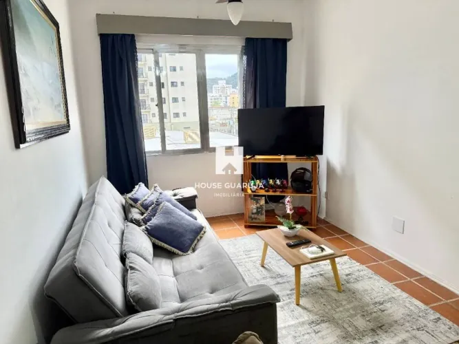 Apartamento com 1 dormitório à venda, 50 m² por R$ 220.000,00 - Enseada - Guarujá/SP
