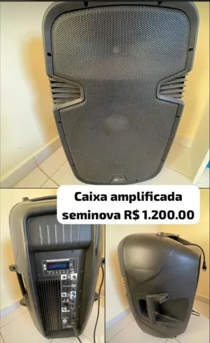 Caixa de som profissional