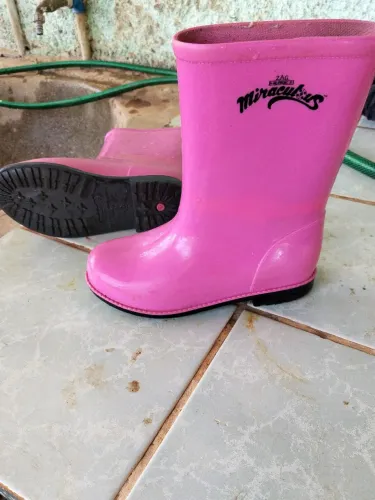 Bota, galocha infantil feminina 