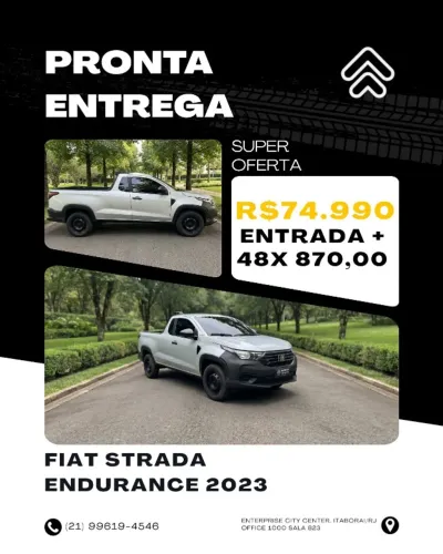 Fiat Strada Endurance 1.4 Flex 8V CS Plus 2023