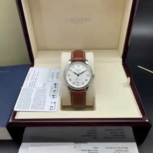 Relógio Longines Master Collection Automatic 38,5 mm L2.628.4.78.3 full set 2019