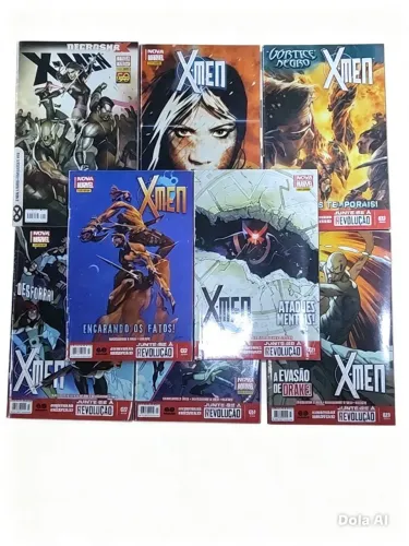 X-Men Nova Marvel 8 revistas em perfeitas (Um bom achado Usado)