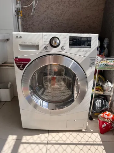Lava e seca LG WD1485AT voltagem 127v com defeito