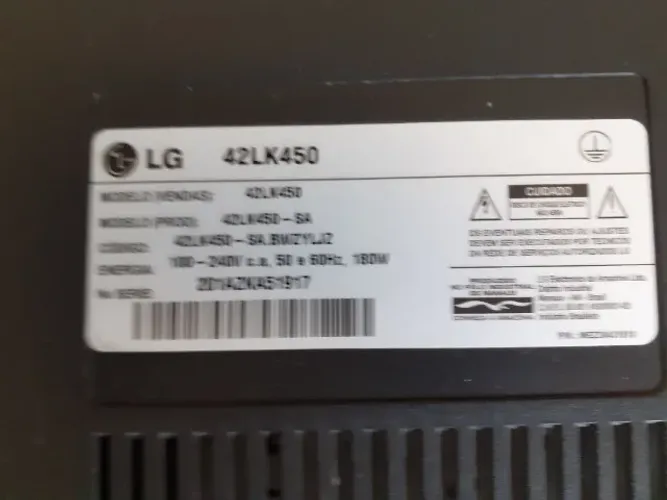 TV 42 POLEGADAS LG