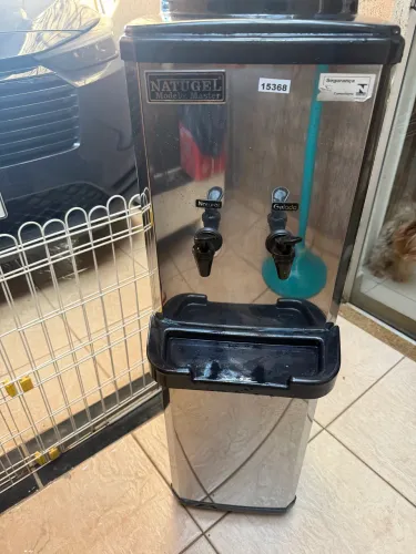 Bebedouro coluna (galão) Natugel em inox