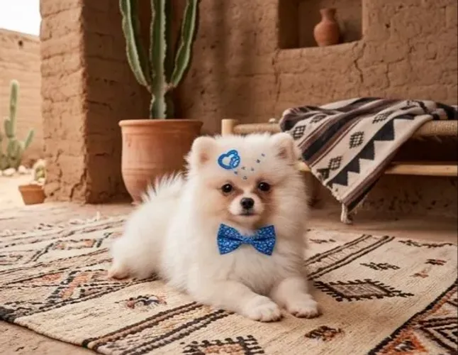 Lulu da Pomerânia Anão machos