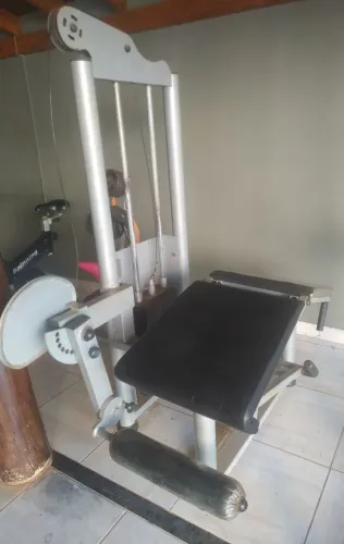 Academia cadeira extensora/mesa flexora 