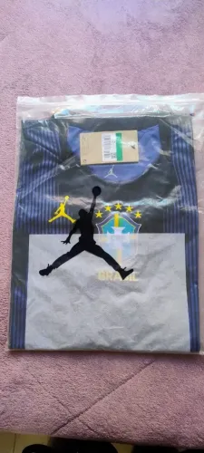 Camisa Brasil uniforme II jordan nova