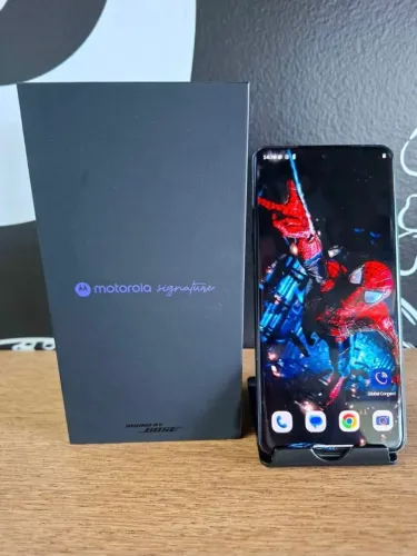 Motorola Signature 512gb 12gb nota e garantia 