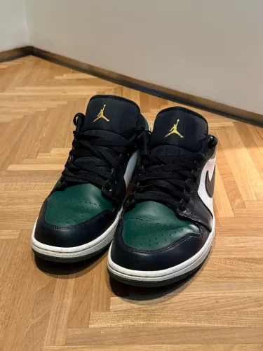 Jordan 1 Low - GREEN TOE - NIKE (Original: 42)