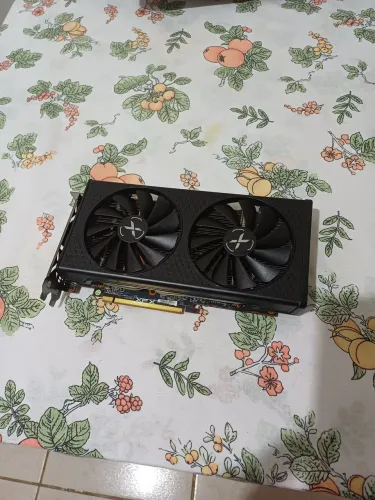Placa de video amd Rx6650xt 8g ddr6 xfx Swift com 2 anos de uso exelente para full HD