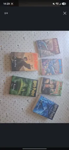 Livros Harry Potter 2-7