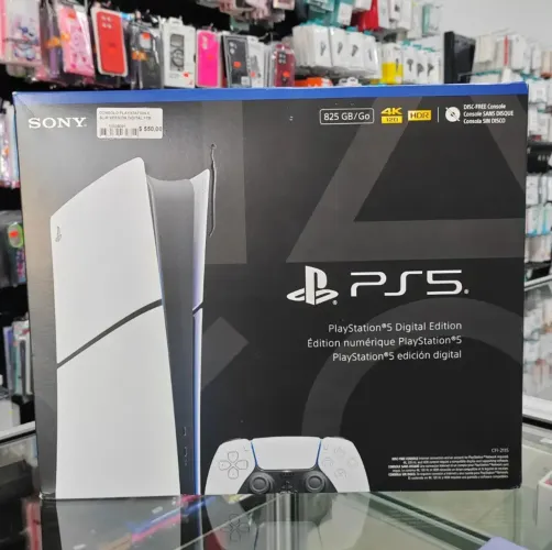 Ps5 slim mídia digital 1 ano de garantia