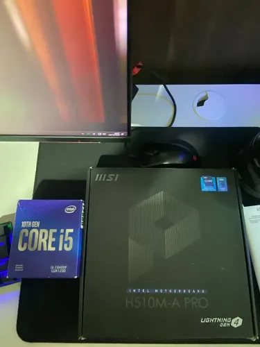 I5 10400f + placa mãe msi h510m