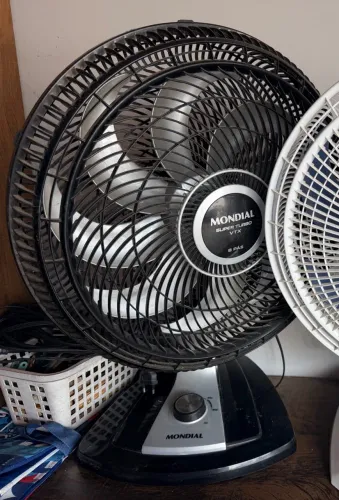 Ventilador mondial turbo power 8 pás, silencioso