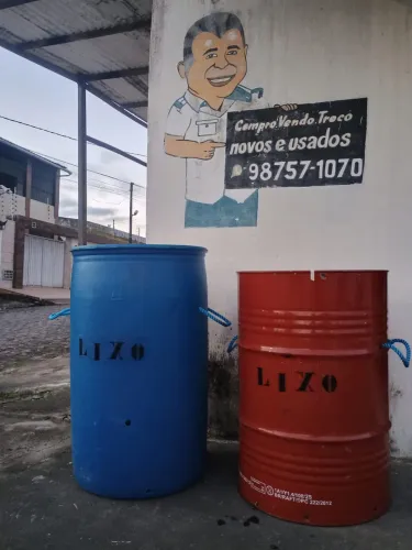 Tambores de lixo