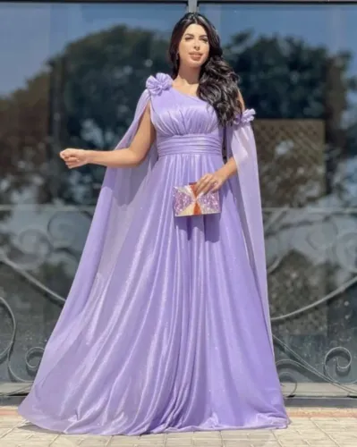 Vestido Lilás Tamanho 50